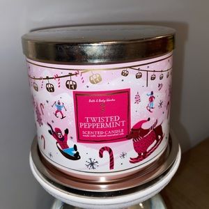 Twisted Peppermint 3-Wick Candle